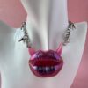 sexy lips necklace