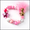 Pink Troll bracelet