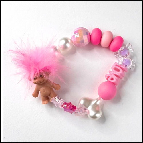Pink Troll Bracelet