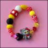 Kitty Beaded Bracelet