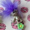 Lilac Vintage Troll Beaded Bracelet - Image 2