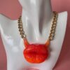 Devil Lips Necklace
