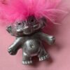 Pink and silver troll