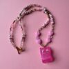Pink Moshi Monster Necklace