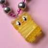 Yellow Monster Necklace