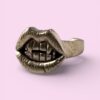 Vampire Lips Ring