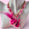 Pink Troll Necklace
