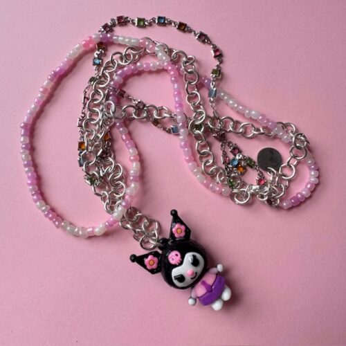 Kuromi Charm Necklace