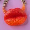 Orange devil lips