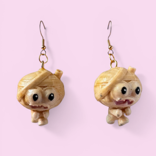 Mummy Earrings