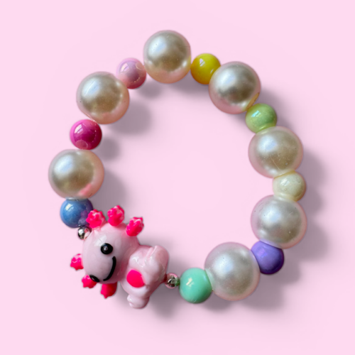 Axolotl Beaded Bracelet