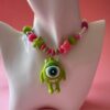 Monster Beaded Necklace