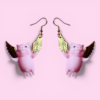 Flying Pigs Earrings - Image 3