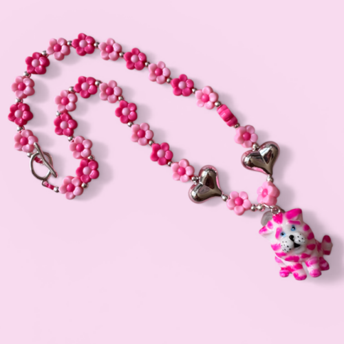 Bagpuss Beaded Necklace