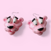 Pink Panther Earrings