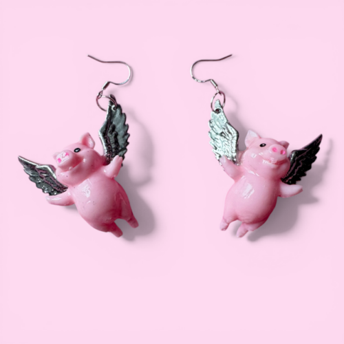 Flying Pigs Earrings