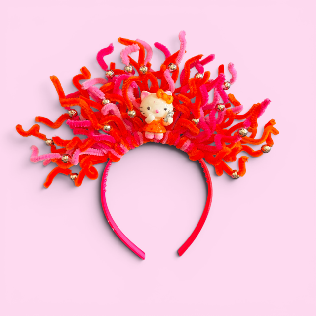 Hello Kitty Headdress 1 Handmade Headdress